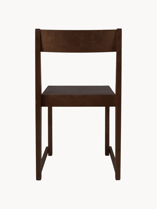 Birch Wood Dining Chair 01