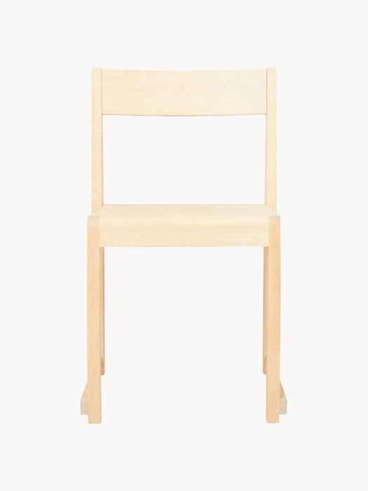 Birch Wood Dining Chair 01