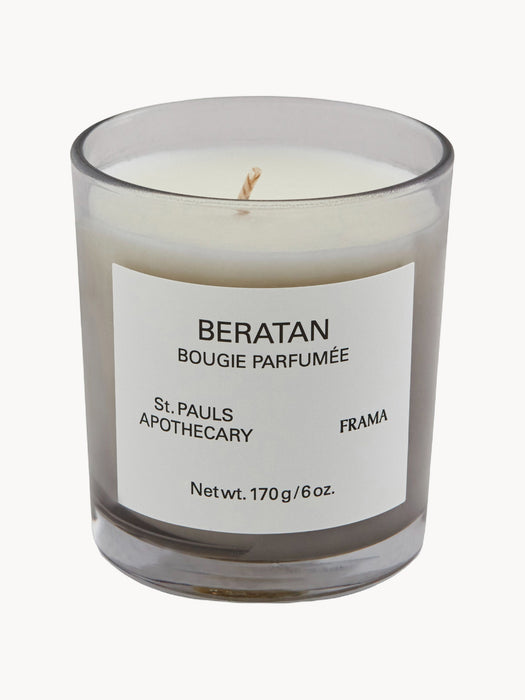 Scented Candle Beratan Orange Carnation Cinnamon & Sandalwood