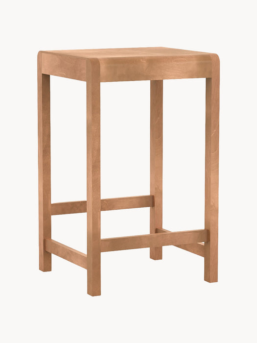 Birch Wood Counter Stool 01