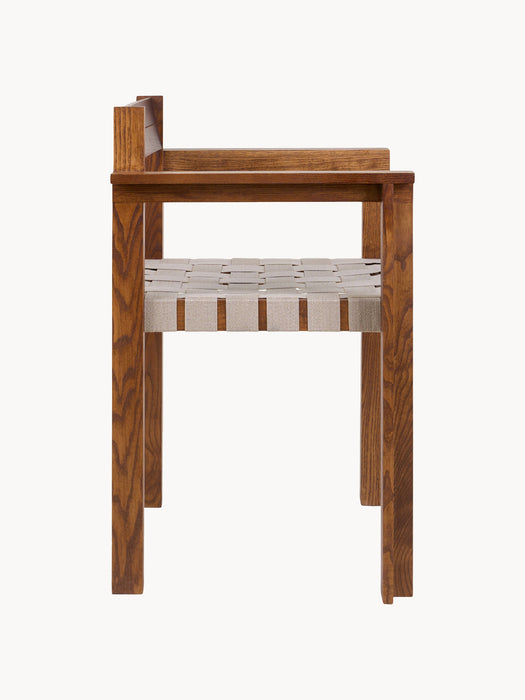 Ash Wood Dining Armchair Symmetry