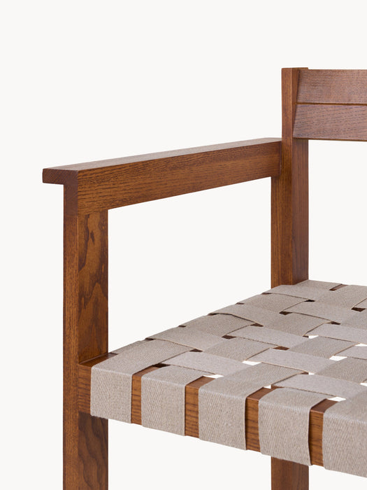 Ash Wood Dining Armchair Symmetry