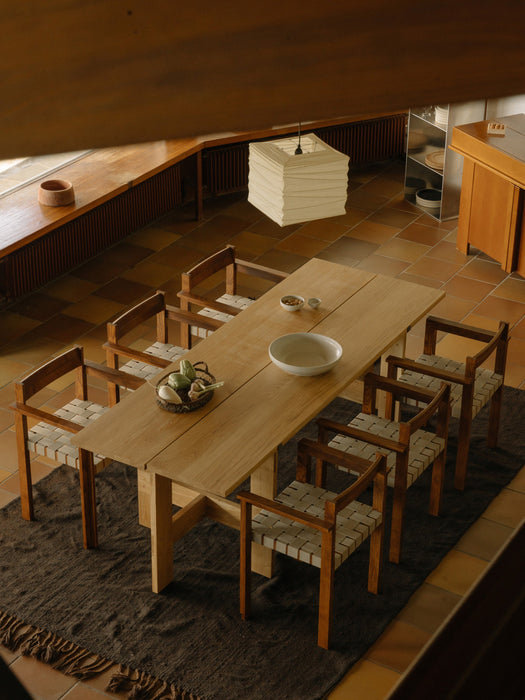 Ash Wood Dining Armchair Symmetry