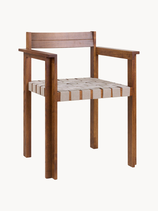 Ash Wood Dining Armchair Symmetry