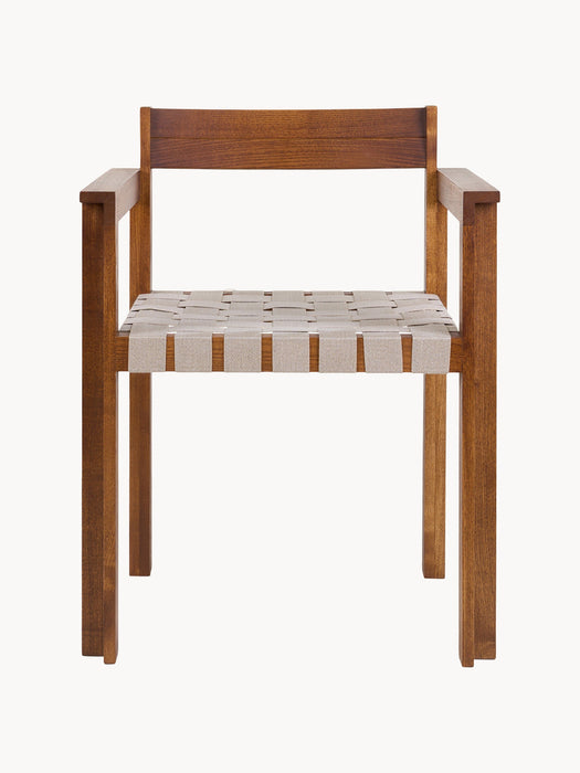 Ash Wood Dining Armchair Symmetry
