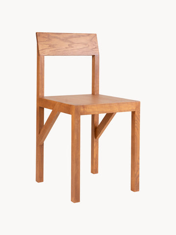 Bracket Ash Wood Dining Chair