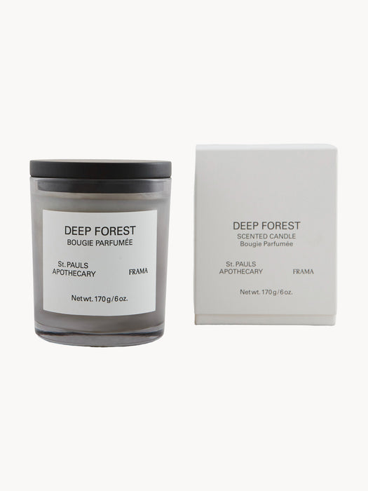 Scented Candle Deep Forest Orange White Rose Cedarwood & Patchouli