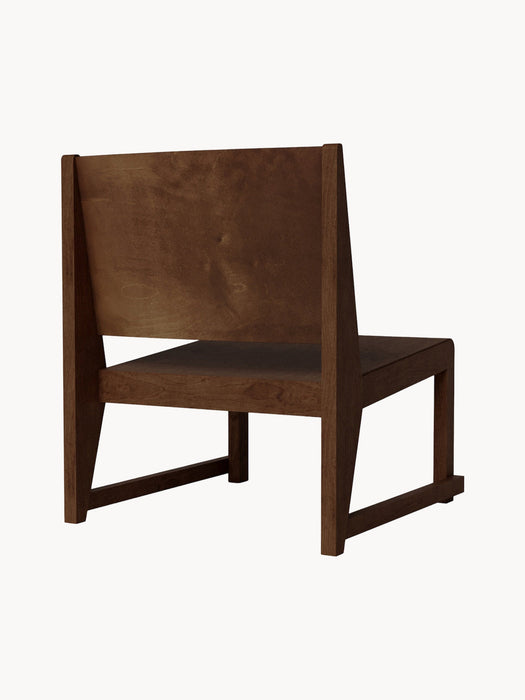 Birch Wood Lounge Chair 01