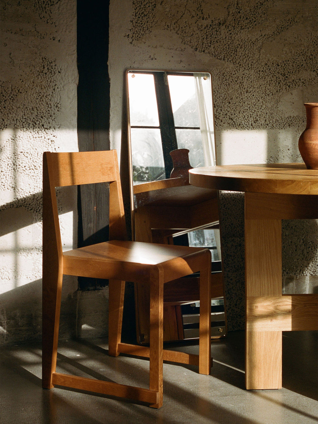 01 Birch Wood Dining Chair