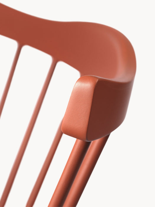 Handmade Beech Wood Dining Chair J52B with Armrests