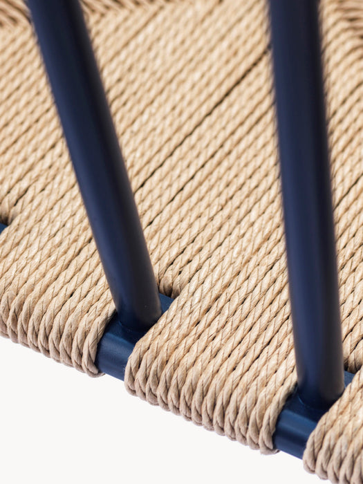 Handwoven Beech Wood Armchair J81