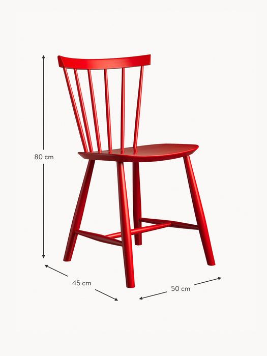 Handmade Beech Wood Dining Chair J46