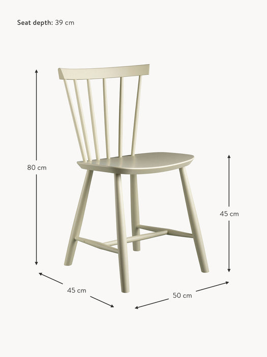 Handmade Beech Wood Dining Chair J46