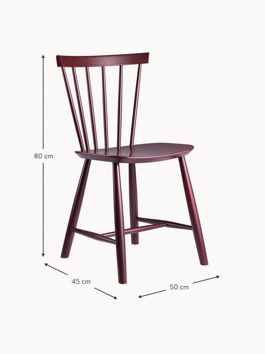 Handmade Beech Wood Dining Chair J46