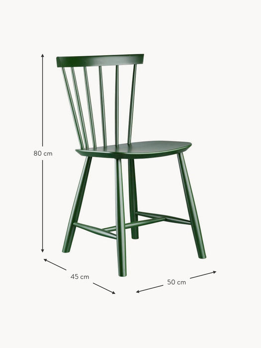 Handmade Beech Wood Dining Chair J46