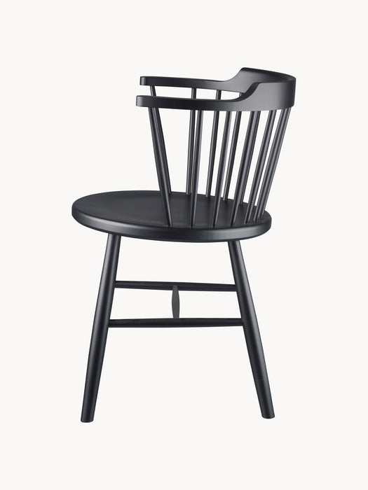 Handmade Beech Wood Dining Chair J18 with Armrests