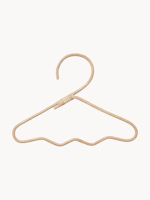 Handcrafted Kids Clothes Hangers Wavi Set of 3