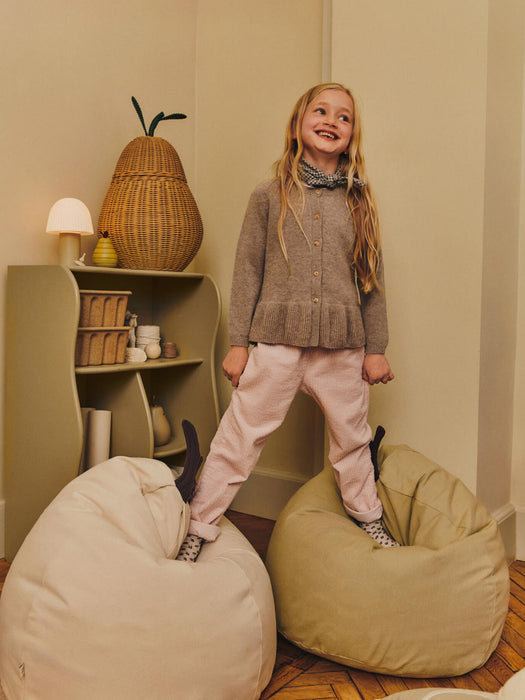 Pear Bean Organic Cotton Beanbag