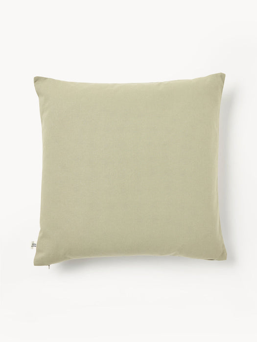 Jot Hand-Stitched Organic Cotton Cushion Cover