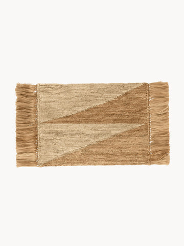Studie Handwoven Jute Doormat Study
