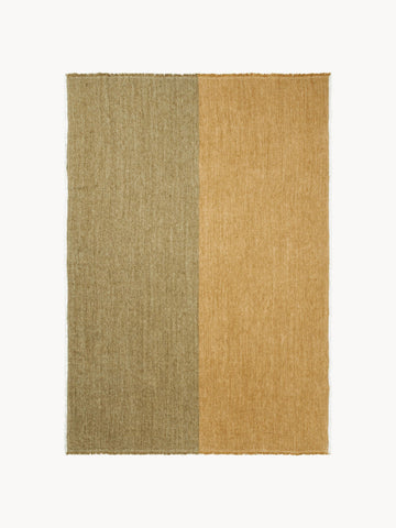 Pila Handwoven Linen Throw with Fringes