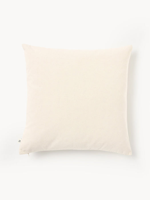 Jot Hand-Stitched Organic Cotton Cushion Cover
