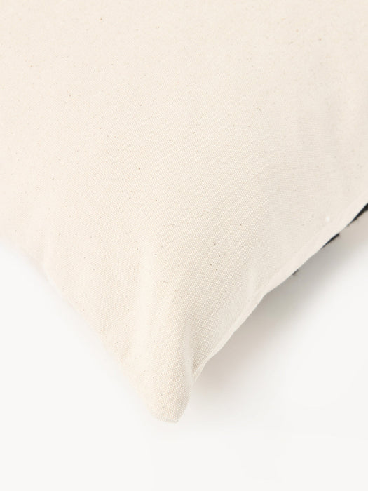 Jot Hand-Stitched Organic Cotton Cushion Cover