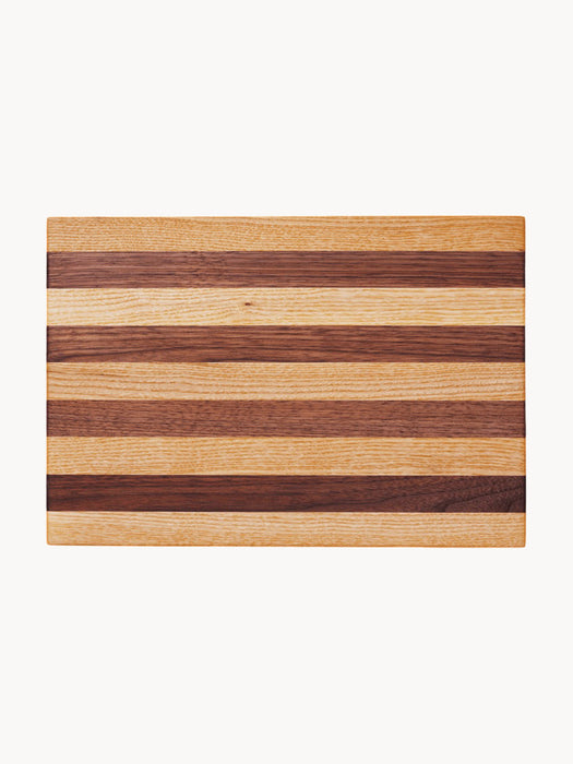 Stribe Walnut and Oak Wood Cutting Board