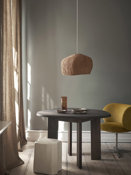 Beech Wood Dining Table Tarn 114x105 cm