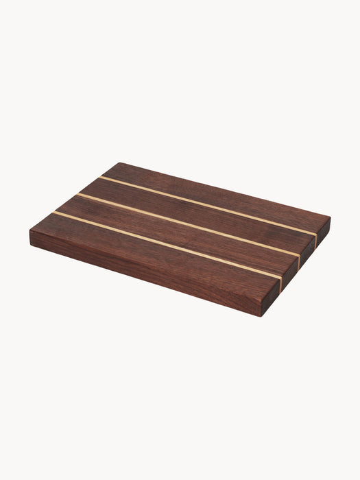 Stribe Walnut and Oak Wood Cutting Board