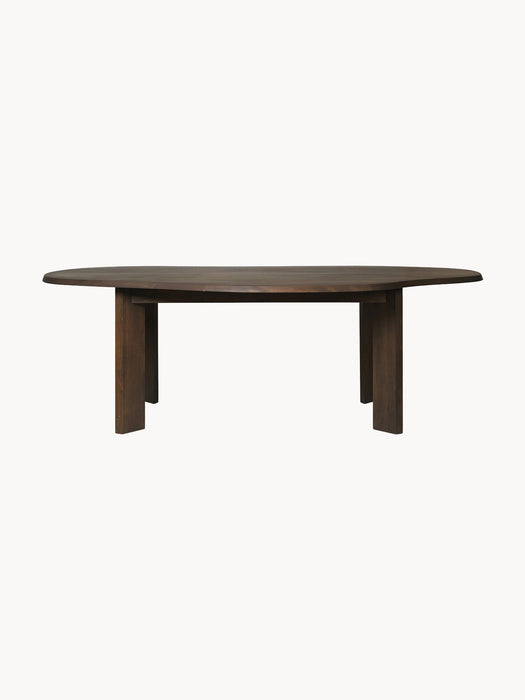 Beech Wood Dining Table Tarn 220x119 cm