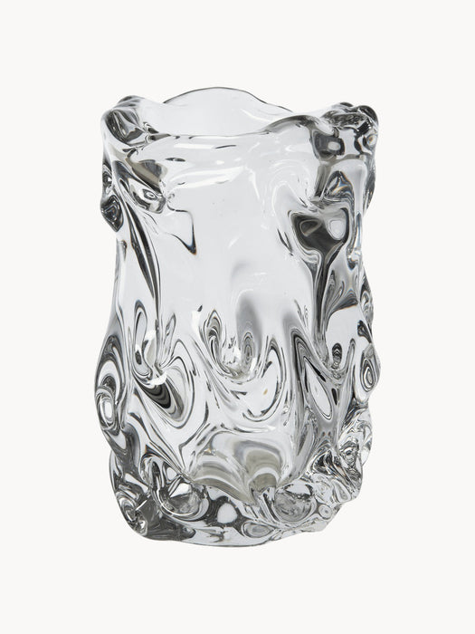 Virelle Mouth-Blown Vase, H 24 cm