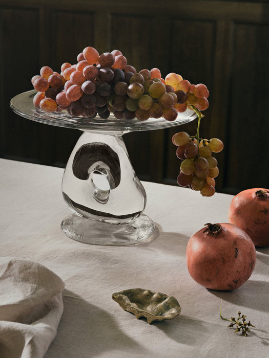 Damo Mouth-Blown Cake Stand