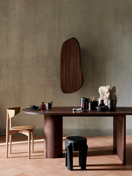 Pylo Extendable Oak Wood Dining Table, 160 - 210 x 100 cm