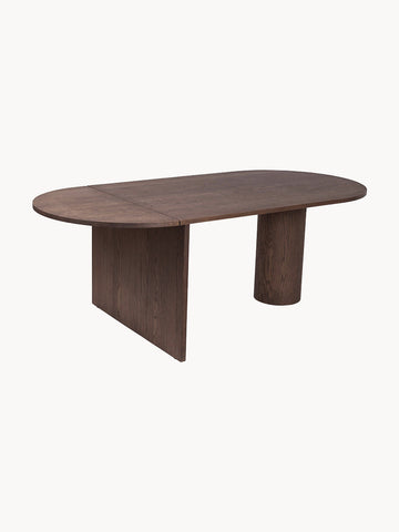 Pylo Extendable Oak Wood Dining Table, 160 - 210 x 100 cm