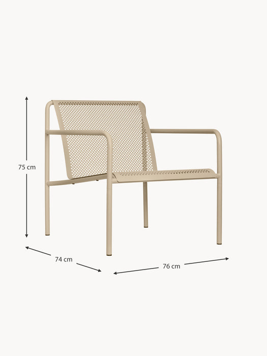 Steel Garden Armchair Dapple