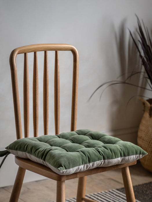 Velvet Seat Cushion Cozy