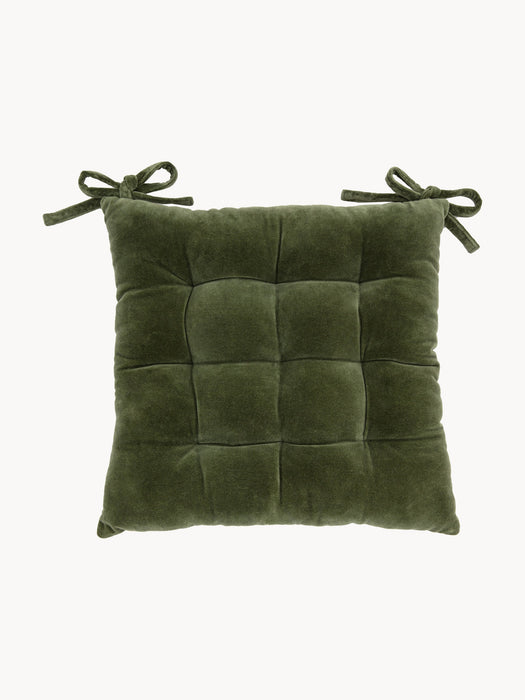 Velvet Seat Cushion Cozy