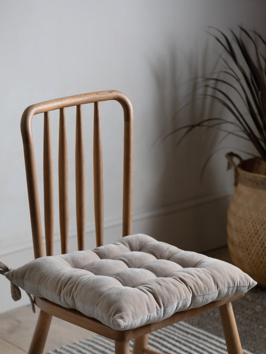 Velvet Seat Cushion Cozy