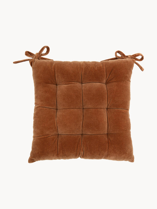 Velvet Seat Cushion Cozy