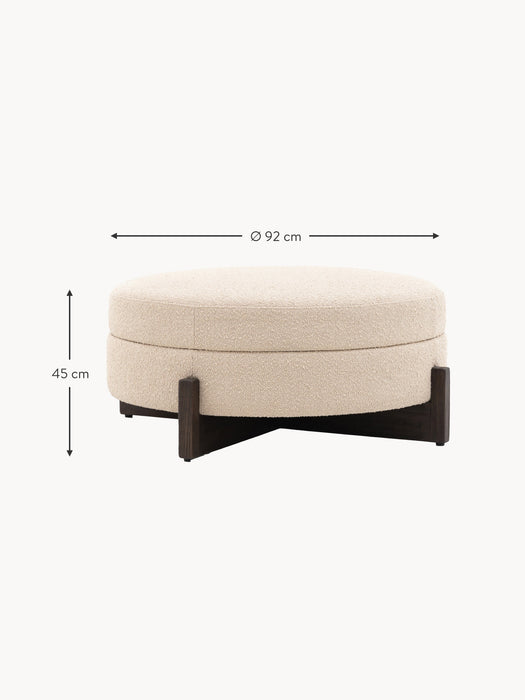 Sofa Stool Cercola With Storage Space