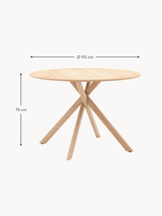 Round Dining Table Korsa 110 cm