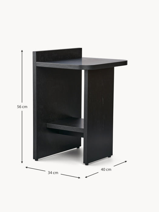 Ash Wood Side Table Ismo