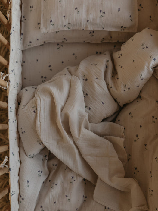 Viola Baby Cotton Bedding Set, 100 x 140 cm + 1 pillow 40 x 60 cm