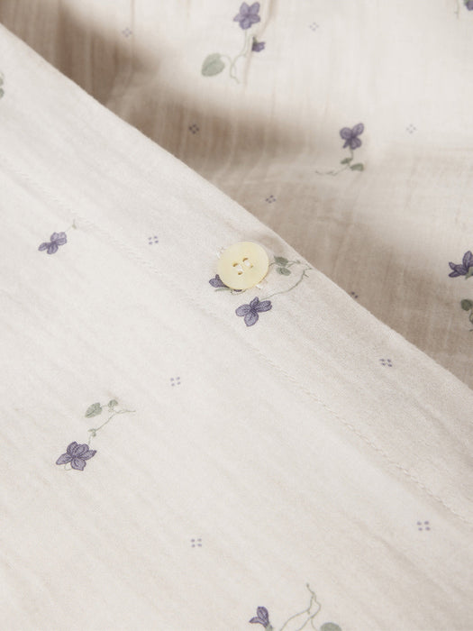 Viola Baby Cotton Bedding Set, 100 x 140 cm + 1 pillow 40 x 60 cm
