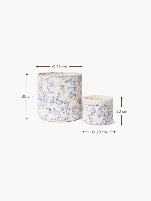 Cotton Kids Storage Baskets Jardim Set of 2