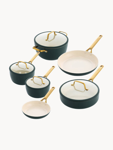 Non-Stick Coated Cookware Set Padova, Set of 10