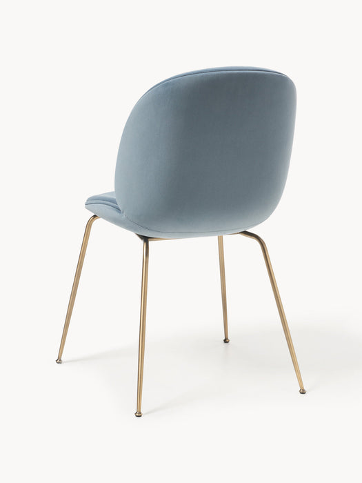Beetle by Delia Lachance WESTWING x GUBI, Velvet Dining Chair