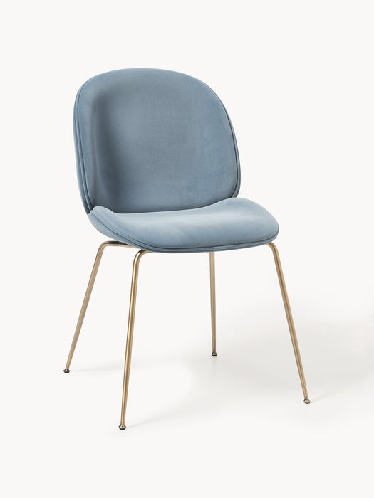 Beetle by Delia Lachance WESTWING x GUBI, Velvet Dining Chair