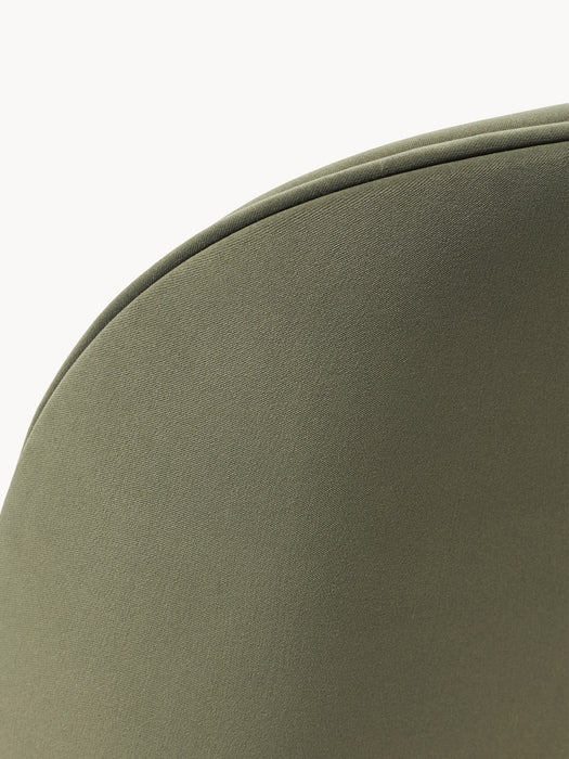 x GUBI Velvet Dining Chair Beetle by Delia Lachance